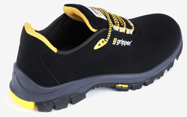 Gripper 55 Safety Shoe S2/S3 Black Mikrofiber Leather Composite Sole ESD